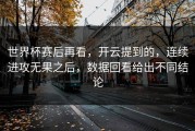 世界杯赛后再看，开云提到的，连续进攻无果之后，数据回看给出不同结论